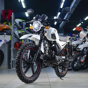 Мопед ROCKOT ALPHA OFFROAD M-12 (белый глянцевый)