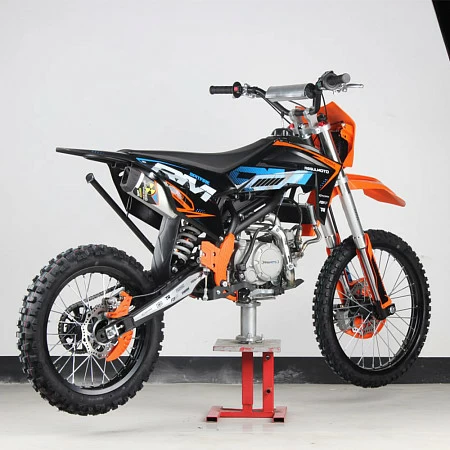 Питбайк Regulmoto SPITFIRE PRO 19/16, 140cc (Черный/ оранжевый, , 204813-1)