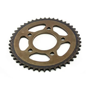 Звезда ведомая стальная 428-46T d-64mm, 5 болтов крепл., с проточкой  SM-PARTS